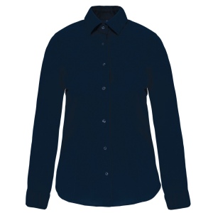 Chemise coton / élasthanne manches longues femme 6