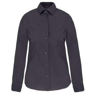 Chemise coton / élasthanne manches longues femme 5