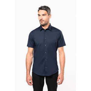 Chemise coton / élasthanne manches courtes 21