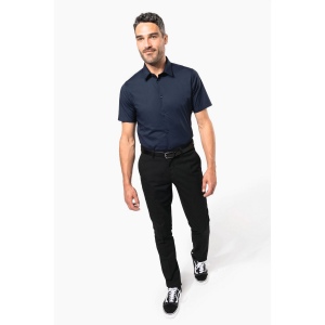 Chemise coton / élasthanne manches courtes 23
