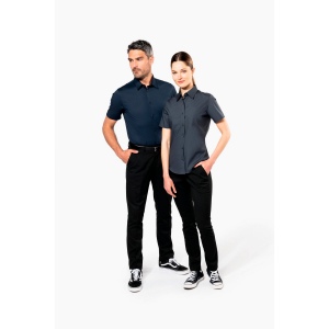 Chemise coton / élasthanne manches courtes 25