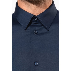 Chemise coton / élasthanne manches courtes 26