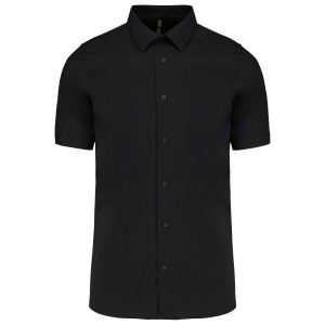 Chemise coton / élasthanne manches courtes 2