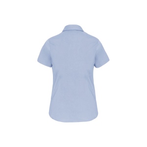 Chemise coton / élasthanne manches courtes femme 9