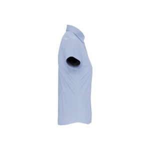 Chemise coton / élasthanne manches courtes femme 15
