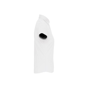 Chemise coton / élasthanne manches courtes femme 16