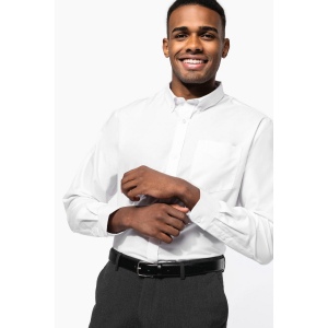 Chemise Oxford manches longues 42