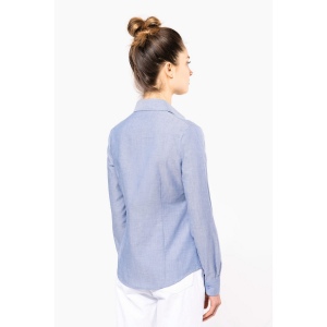 Chemise Oxford manches longues femme 26