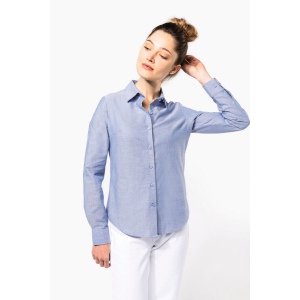 Chemise Oxford manches longues femme 27