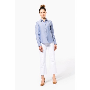 Chemise Oxford manches longues femme 28