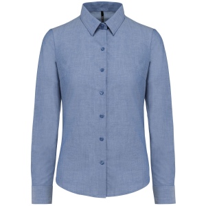 Chemise Oxford manches longues femme 6
