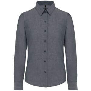 Chemise Oxford manches longues femme 7