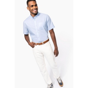 Chemise Oxford manches courtes 40