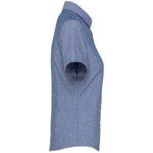 Chemise Oxford manches courtes femme 22