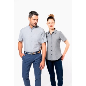 Chemise Oxford manches courtes femme 30