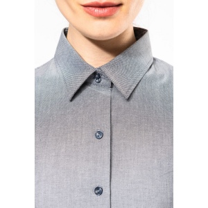 Chemise Oxford manches courtes femme 32