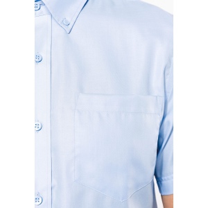 Chemise micro-sergé manches courtes sans repassage 21