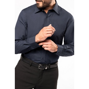 Chemise popeline manches longues 36