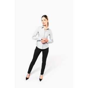 Chemise popeline manches longues femme 29