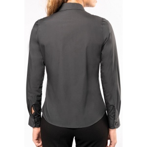 Chemise popeline manches longues femme 35