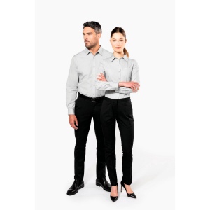 Chemise popeline manches longues femme 38