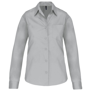 Chemise popeline manches longues femme 9