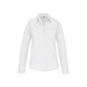 Chemise popeline manches longues femme 2