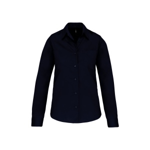 Chemise popeline manches longues femme 6