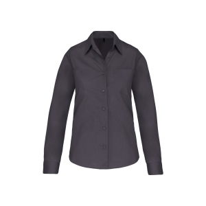 Chemise popeline manches longues femme 7