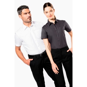 Chemise popeline manches courtes 31