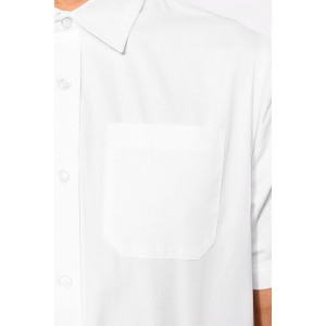 Chemise popeline manches courtes 34