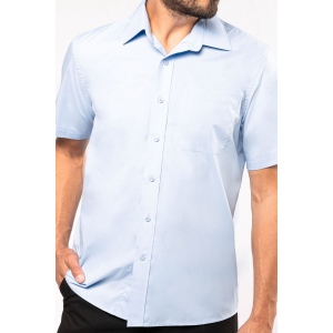 Chemise popeline manches courtes 37