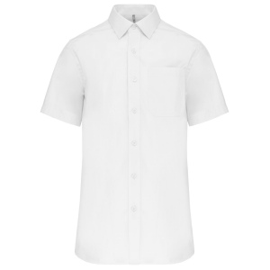 Chemise popeline manches courtes 2