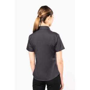 Chemise popeline manches courtes femme 26
