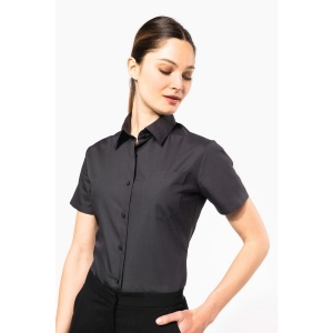 Chemise popeline manches courtes femme 27