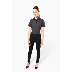 Chemise popeline manches courtes femme 28