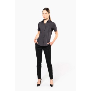 Chemise popeline manches courtes femme 29