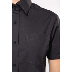 Chemise popeline manches courtes femme 33