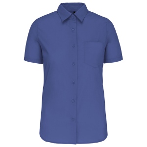 Chemise popeline manches courtes femme 8