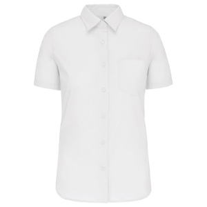 Chemise popeline manches courtes femme 2