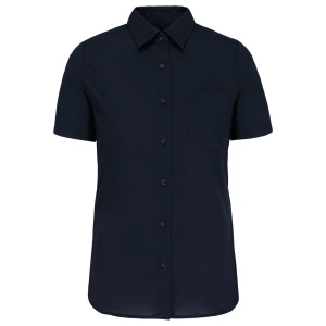 Chemise popeline manches courtes femme 6