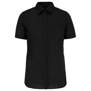 Chemise popeline manches courtes femme 3
