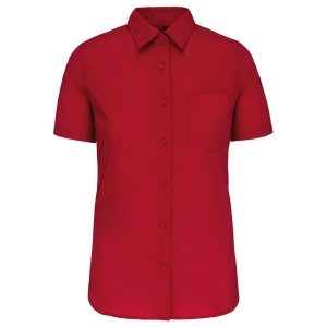 Chemise popeline manches courtes femme 5