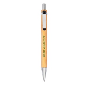 Stylo à bille en bambou 9