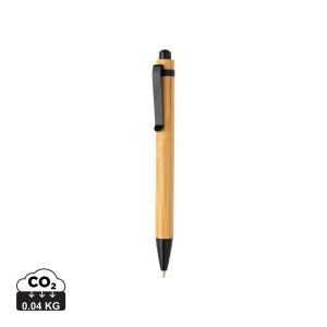Stylo à bille en bambou 2
