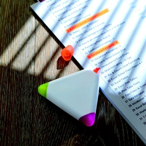 Surligneur 3 coul.triangulaire - TRIANGULO 4
