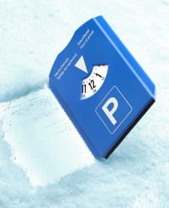 Disque de stationnement avec gratte-neige Teddie 4