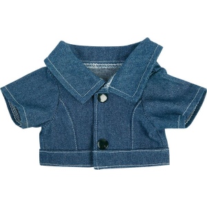 Veste en jean pour peluche MBW