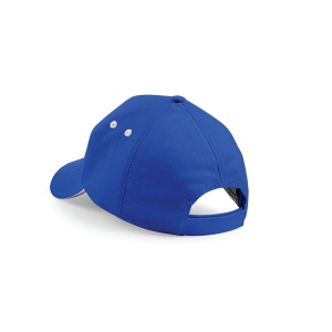 Casquette 5 panneaux bicolore 34
