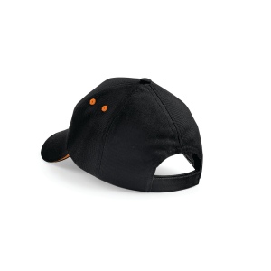 Casquette 5 panneaux bicolore 24